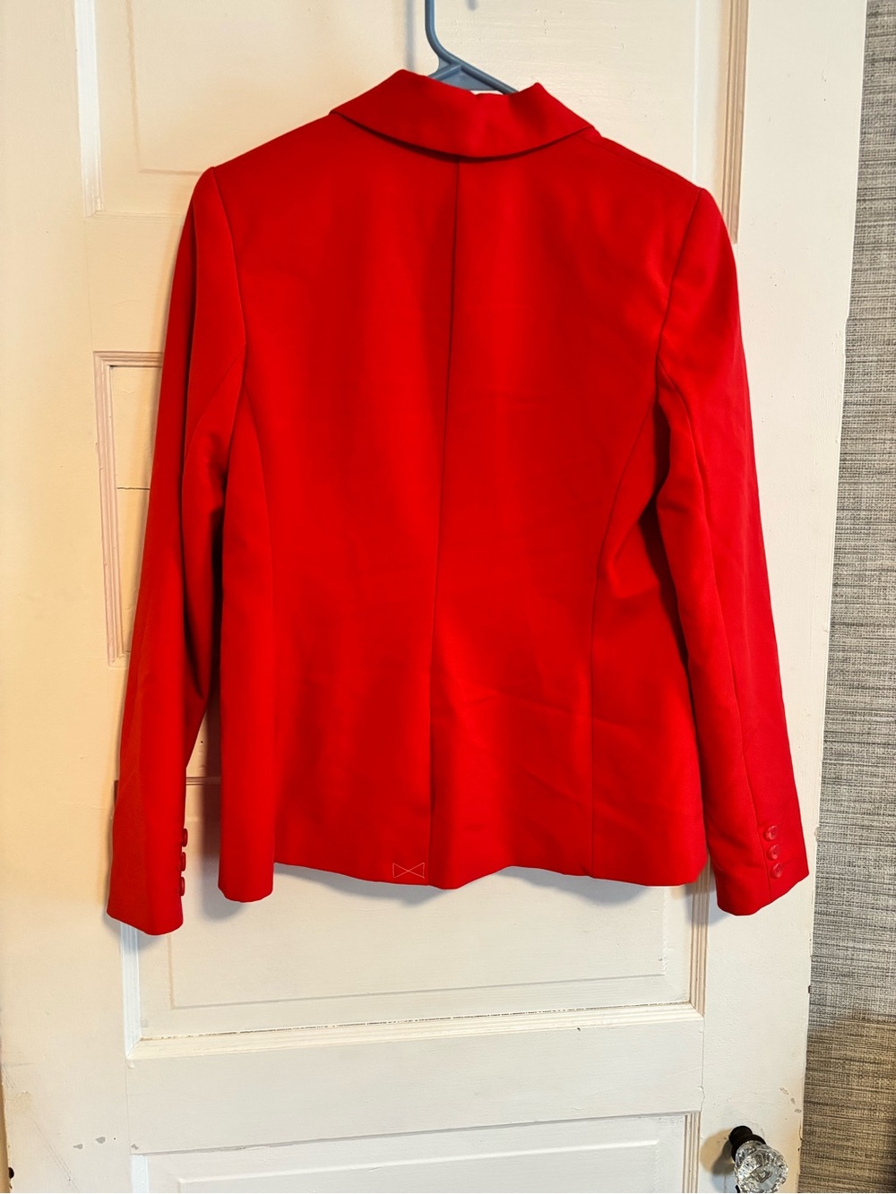 Metaphor Bright Red Women's Tailored Blazer - Picture 6 of 7